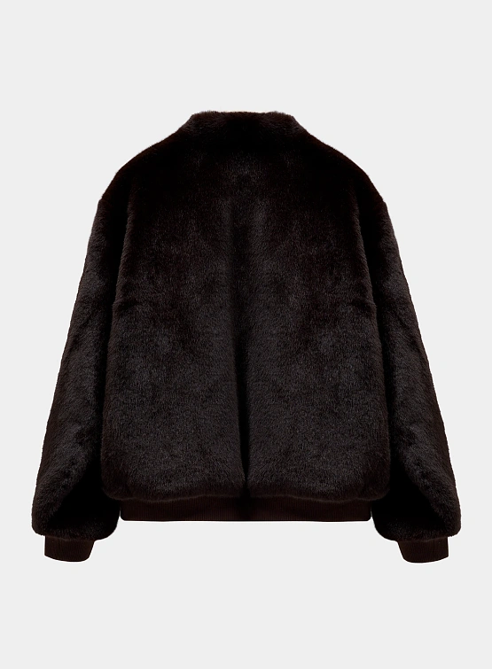 Женская шуба EPINGLER Baseball Fur Cocoa