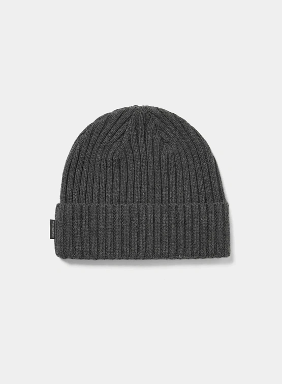 Шапка thisisneverthat Basic Wool Beanie Heather Grey