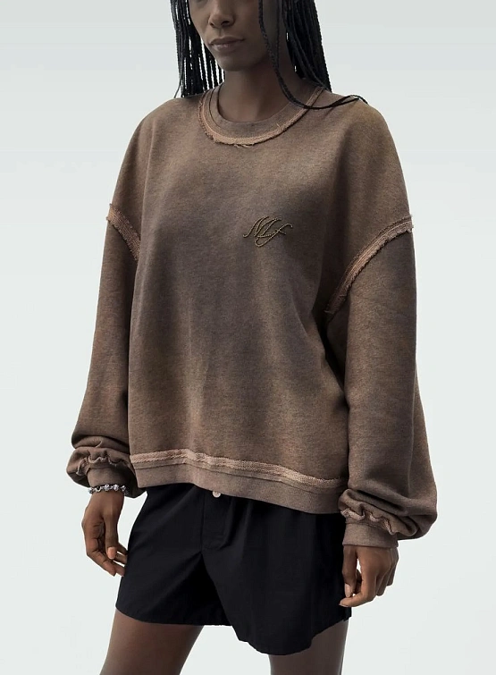 Свитшот MADFRENZY Mud Dyed Sand
