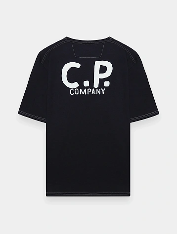 Футболка C.P. Company Indigo Jersey T-Shirt Denim Norma