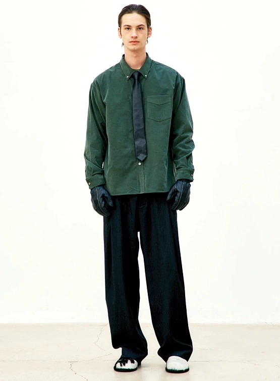 Галстук COOR Silk Satin Tie Black