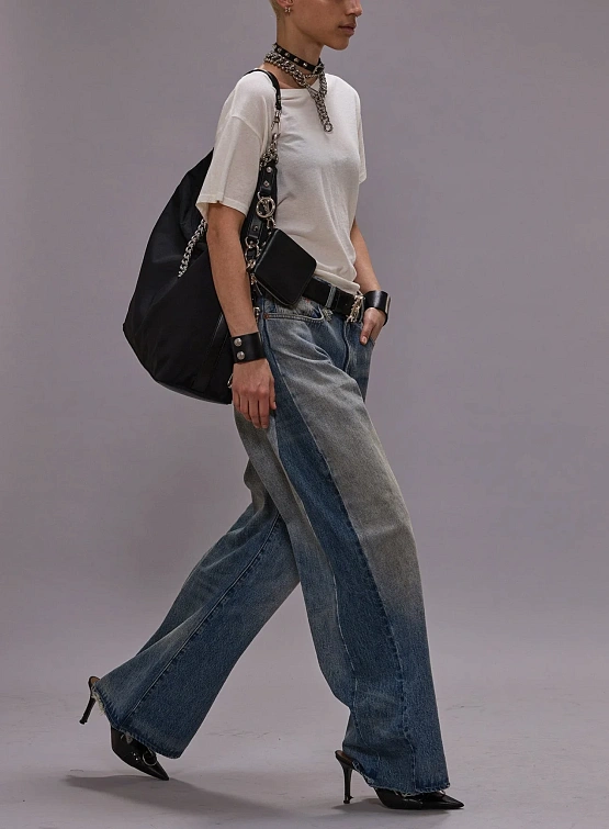 Женские джинсы R13 Insert D'arcy Loose Vintage Indigo Color Block