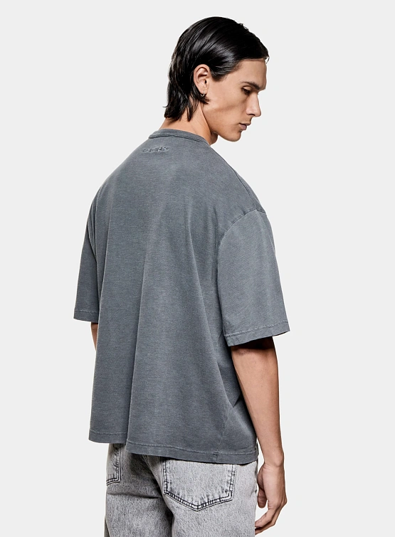 Футболка MKI MIYUKI ZOKU 220 Gsm Slub Pigment Black