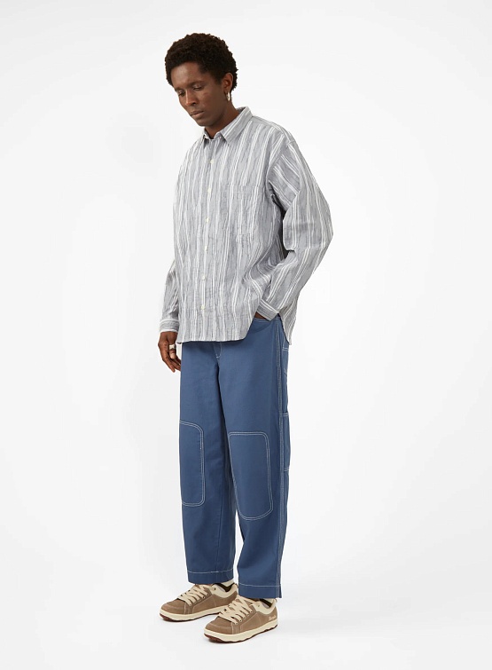 Брюки Garbstore Staple Pants Blue