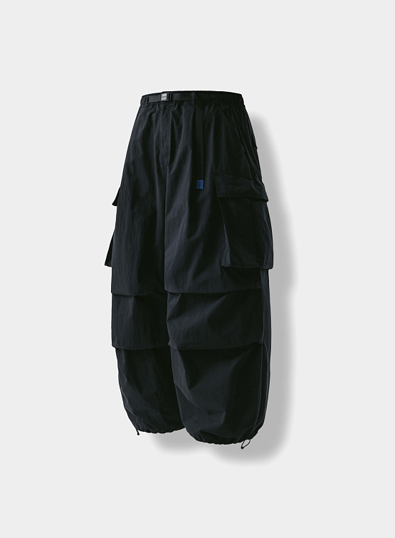 Брюки ANGLAN CN Belt Cargo Balloon Pants Black