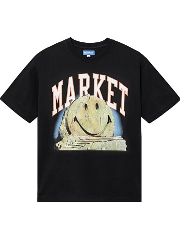 Футболка MARKET Smiley Out Of Body Washed Black