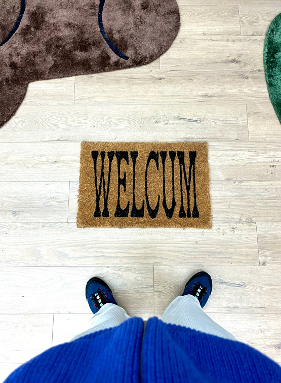 Придверный коврик Carne Bollente Welcum Home