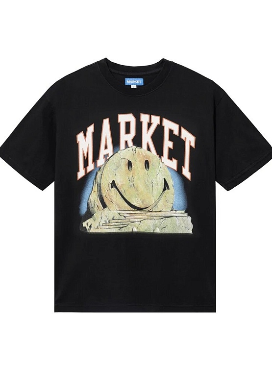 Футболка MARKET Smiley Out Of Body Washed Black