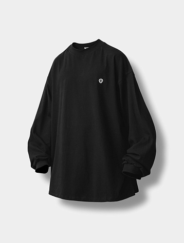 Лонгслив ANGLAN Layered Trim Longsleeve Black