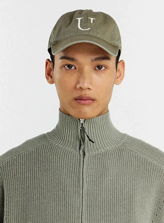 Кепка UNAFFECTED Washed U Ball Beige