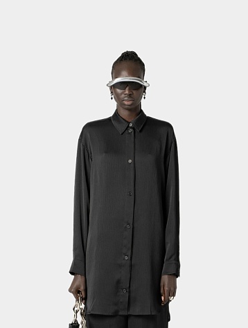 Женская рубашка Han Kjøbenhavn Fluid Long Shirt Black