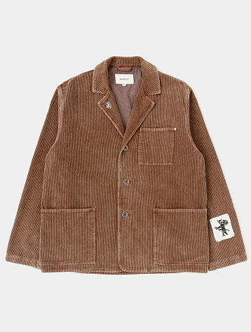 Овершот Heresy Cord Barrow Jacket Brown