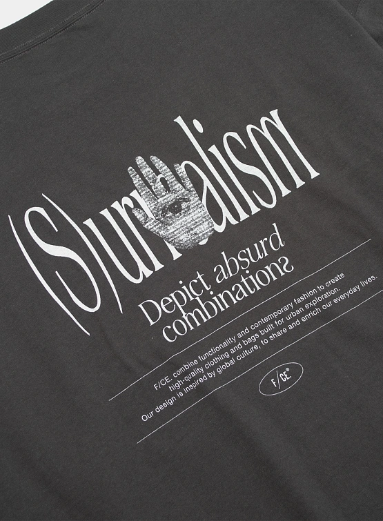 Лонгслив F/CE. Hidden Identity BY M.Enomoto Type-A Charcoal