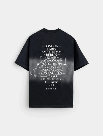 Футболка Stampd Sound System World Tour Relaxed Tee Black