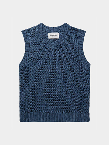 Жилет Corridor Mercerized Vest Blue