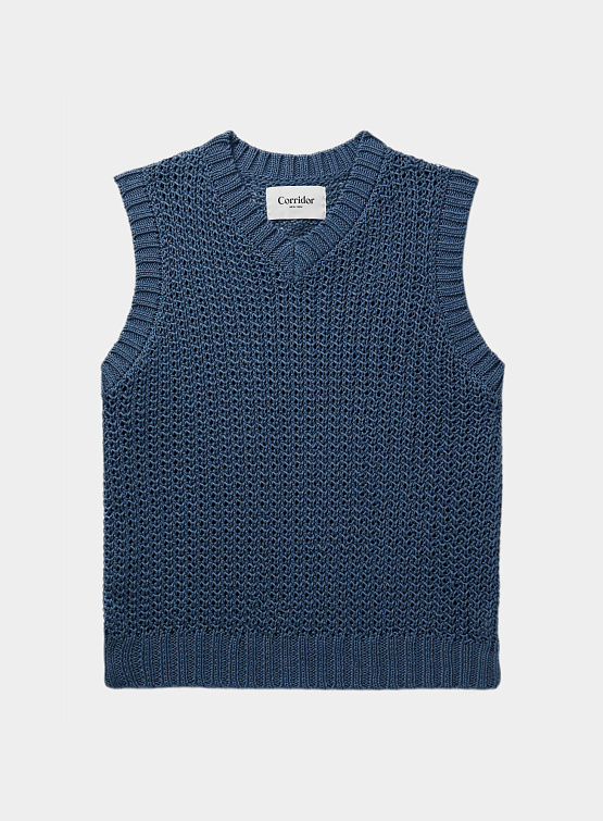 Жилет Corridor Mercerized Vest Blue