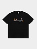 Футболка AAPE x Pac-Man Graphic Printed Tee Black