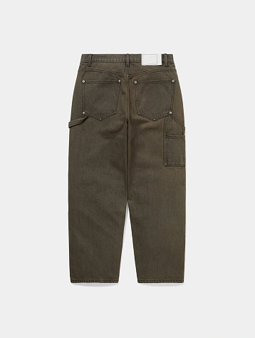 Джинсы thisisneverthat Double Knee Brown