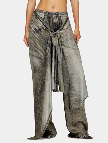 Женские брюки Diesel P-Aloma Black