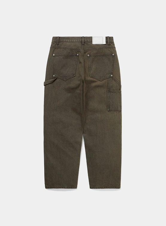 Джинсы thisisneverthat Double Knee Brown