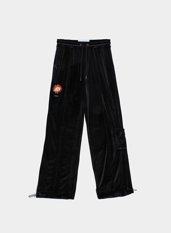 Брюки Jungles Jungles Merci Velour Pants Black