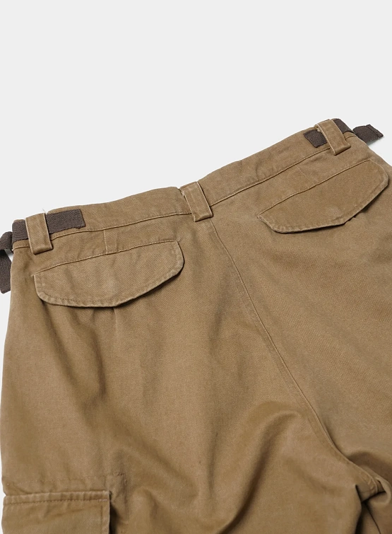 Шорты FrizmWORKS Faded Cotton Cargo Tan