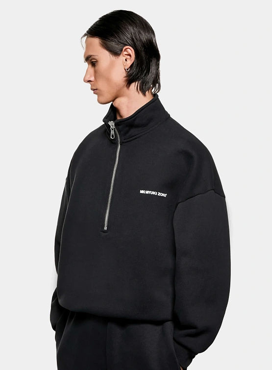 Халф-зип MKI MIYUKI ZOKU Uniform Black