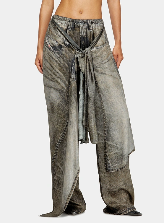 Женские брюки Diesel P-Aloma Black