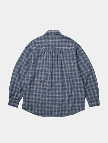 Рубашка FrizmWORKS Uneven Check Blue