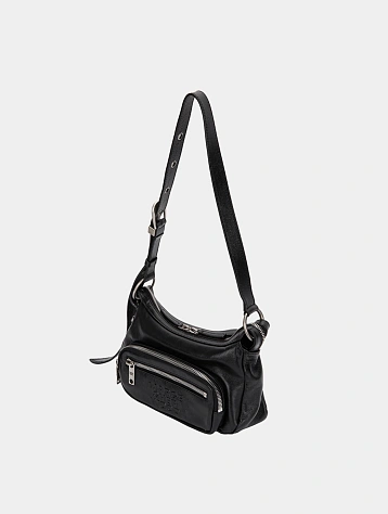 Сумка MARGESHERWOOD Outpocket Hobo Mini Glossy Black