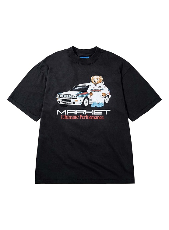Футболка MARKET Ultimate Rally Washed Black