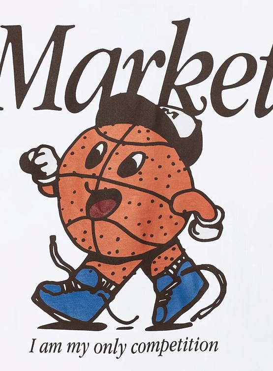 Футболка MARKET One On One White
