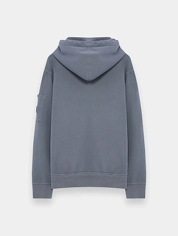 Худи C.P. Company Cotton Diagonal Fleece Resist Stormy Weather