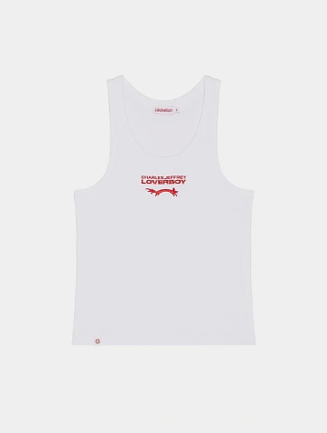 Майка Charles Jeffrey Loverboy Logo Tank White