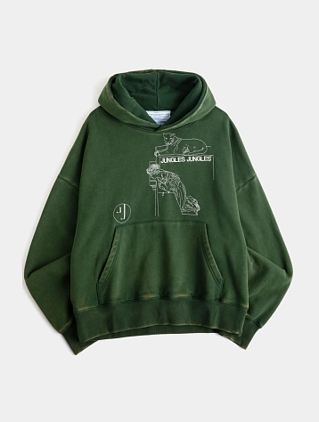 Худи Jungles Jungles Looking Downward Green