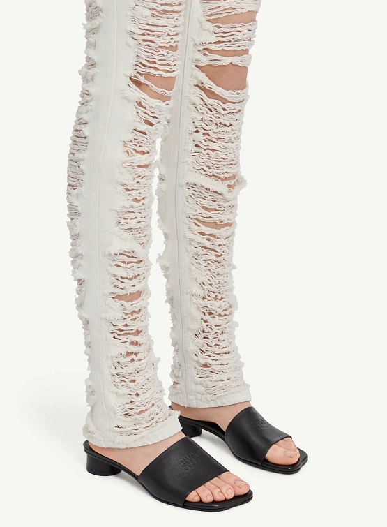 Женские сандалии MM6 Maison Margiela Anatomic Black