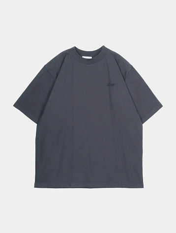 Футболка Hed Mayner Embroidered T-Shirt Navy