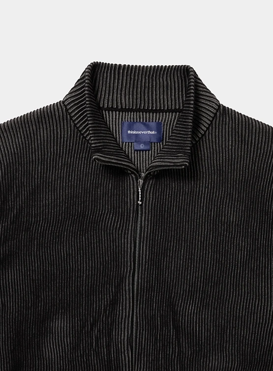 Кардиган thisisneverthat Full Zip Black