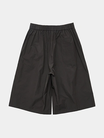 Шорты AMOMENTO Two Tuck Wide Shorts Charcoal