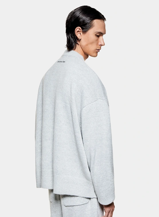 Свитшот MKI MIYUKI ZOKU Mohair Blend Knit Light Grey