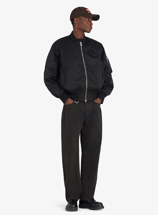 Бомбер Études Nylon Bomber Jacket Black