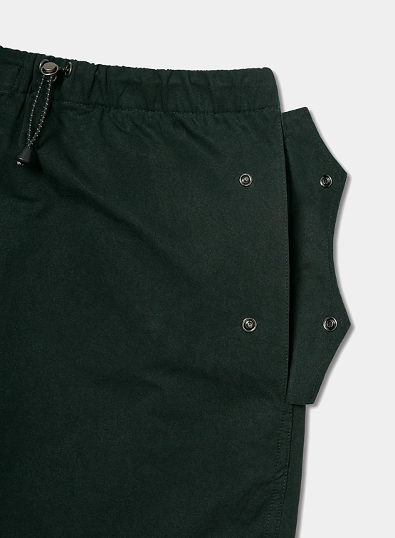 Брюки ANGLAN Advance Wappen String Panel Pants Forest Green