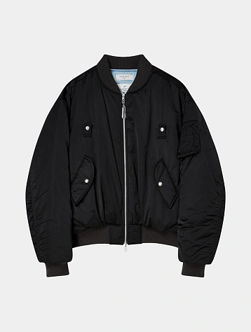 Бомбер AFTER PRAY Reversible MA-1 Bomber Black