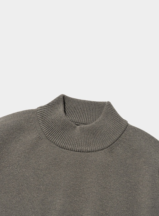 Джемпер Uniform Bridge Mock Neck Knit Charcoal