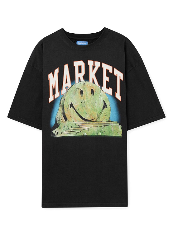 Футболка MARKET Smiley Out Of Body Washed Black