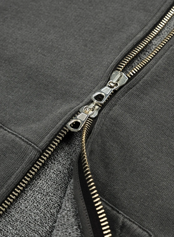 Зип-худи MKI MIYUKI ZOKU Uniform Zip Hoody Pigment Black