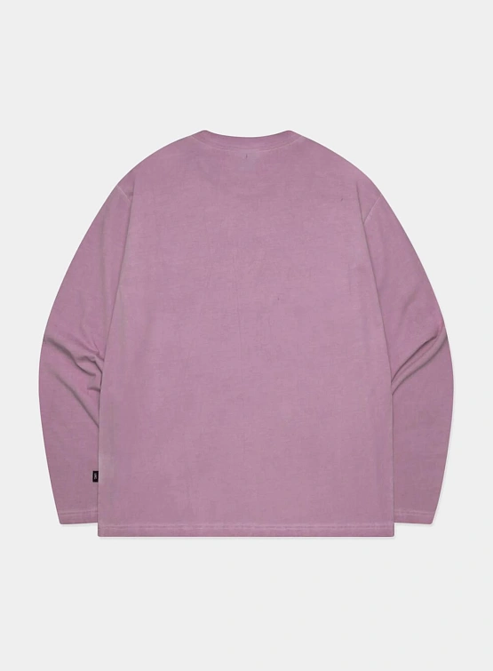 Лонгслив LMC Dyed Arch Fn Doodle Long Slv Pink