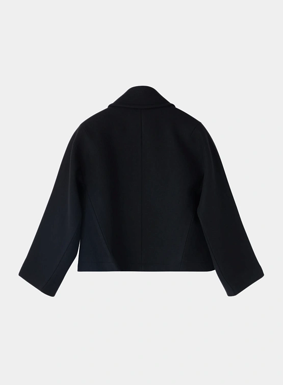 Женское полупальто Recto Primary Wool Short Pea Black