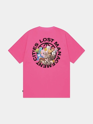 Футболка LMC Doll Globe Tee Hot Pink