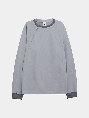 Лонгслив SAN SAN GEAR Placket L/S  Grey